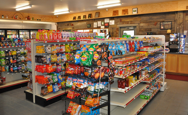 interior of c-store in Columbus, MT | Farmers Union Trading Company