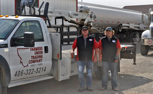 bulk fuel truck | Farmers Union Trading Company